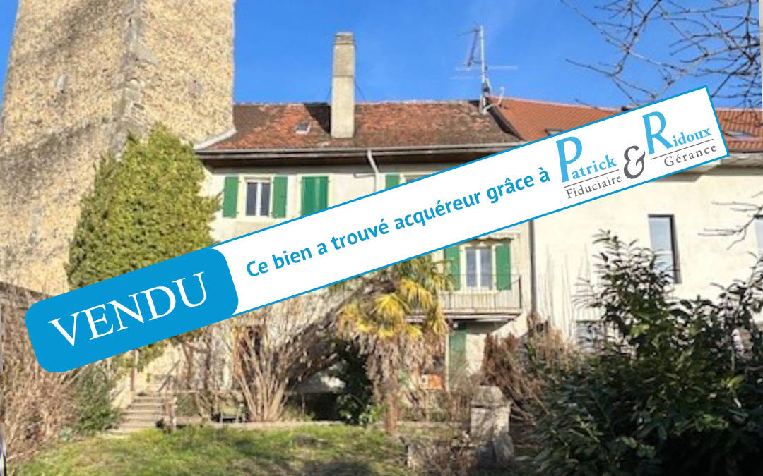 Maison avec l’élégance du 19ème au cœur d’Avenches